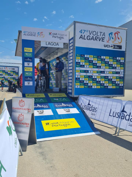 Arquivo de saída da 47ª Volta ao Algarve em Lagoa